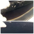 Louis Vuitton Epi Pochette Homme Second Black Gold Leather Clutch — view 5