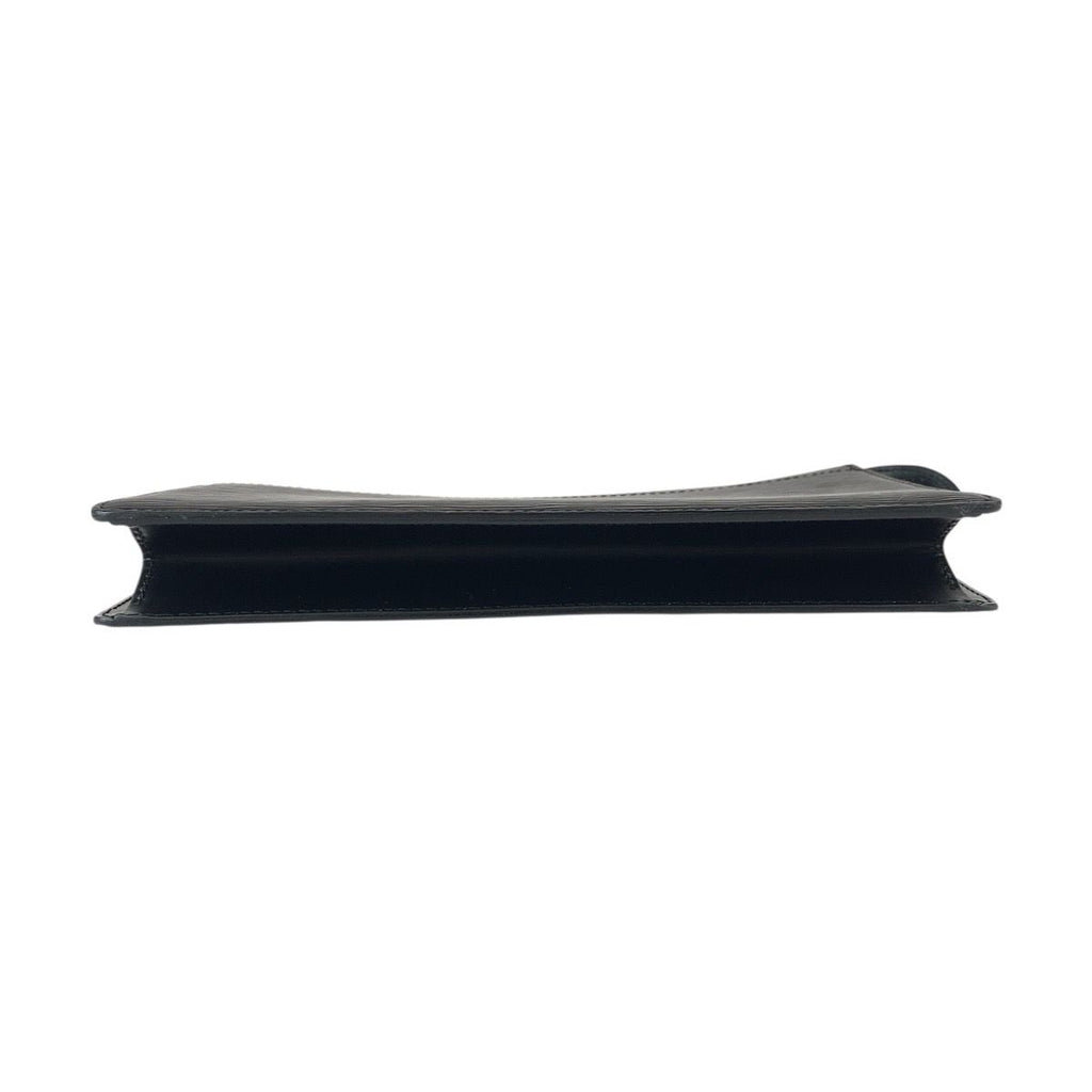 Louis Vuitton Epi Pochette Homme Second Black Gold Leather Clutch — view 9