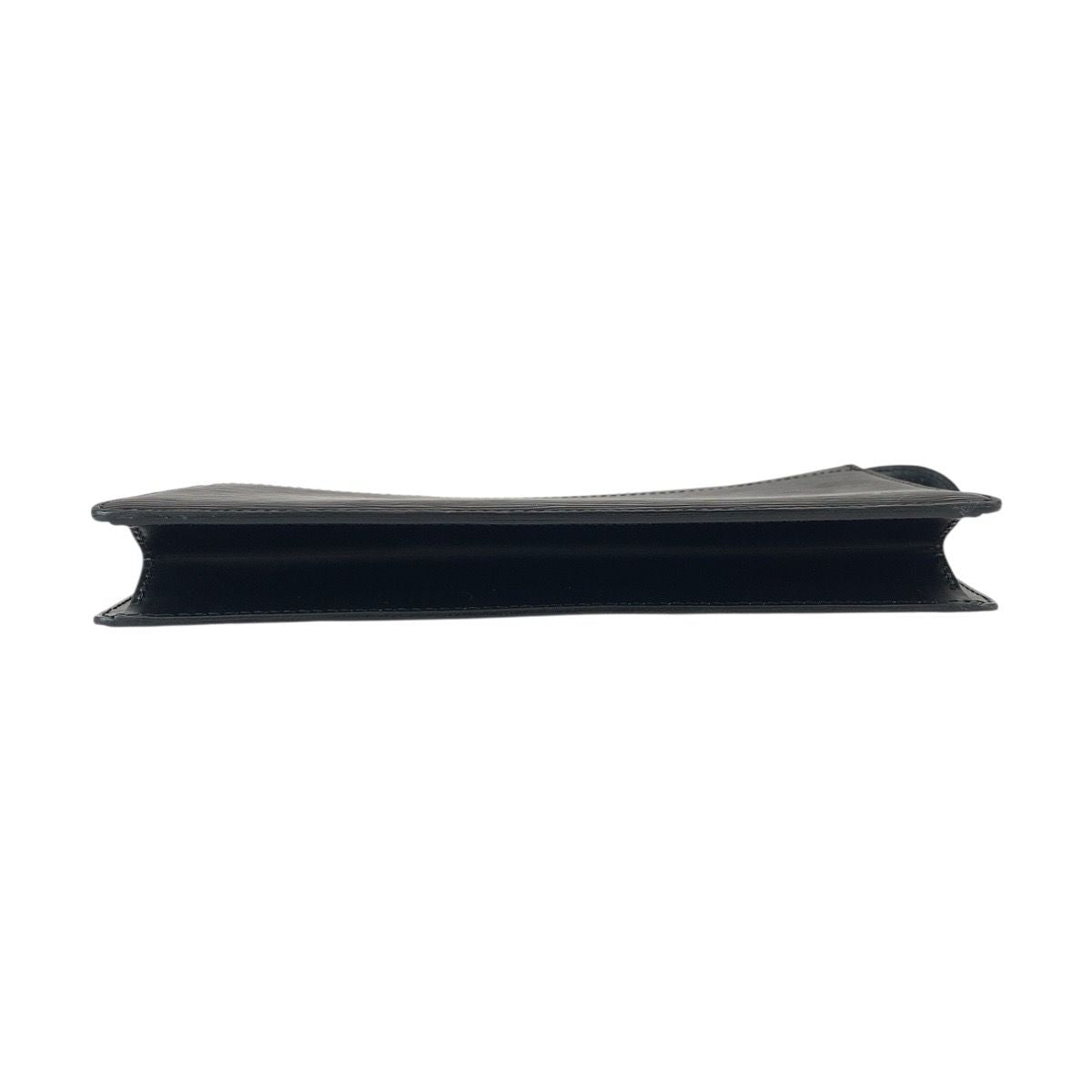 Louis Vuitton Epi Pochette Homme Second Black Gold Leather Clutch — view 9