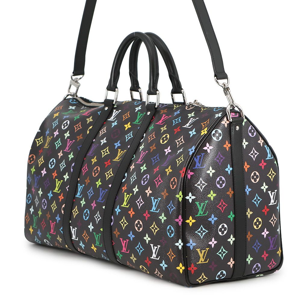 Louis Vuitton Boston Bag Monogram Multicolor LV TM Keepall Bandouliere 50 — view 2