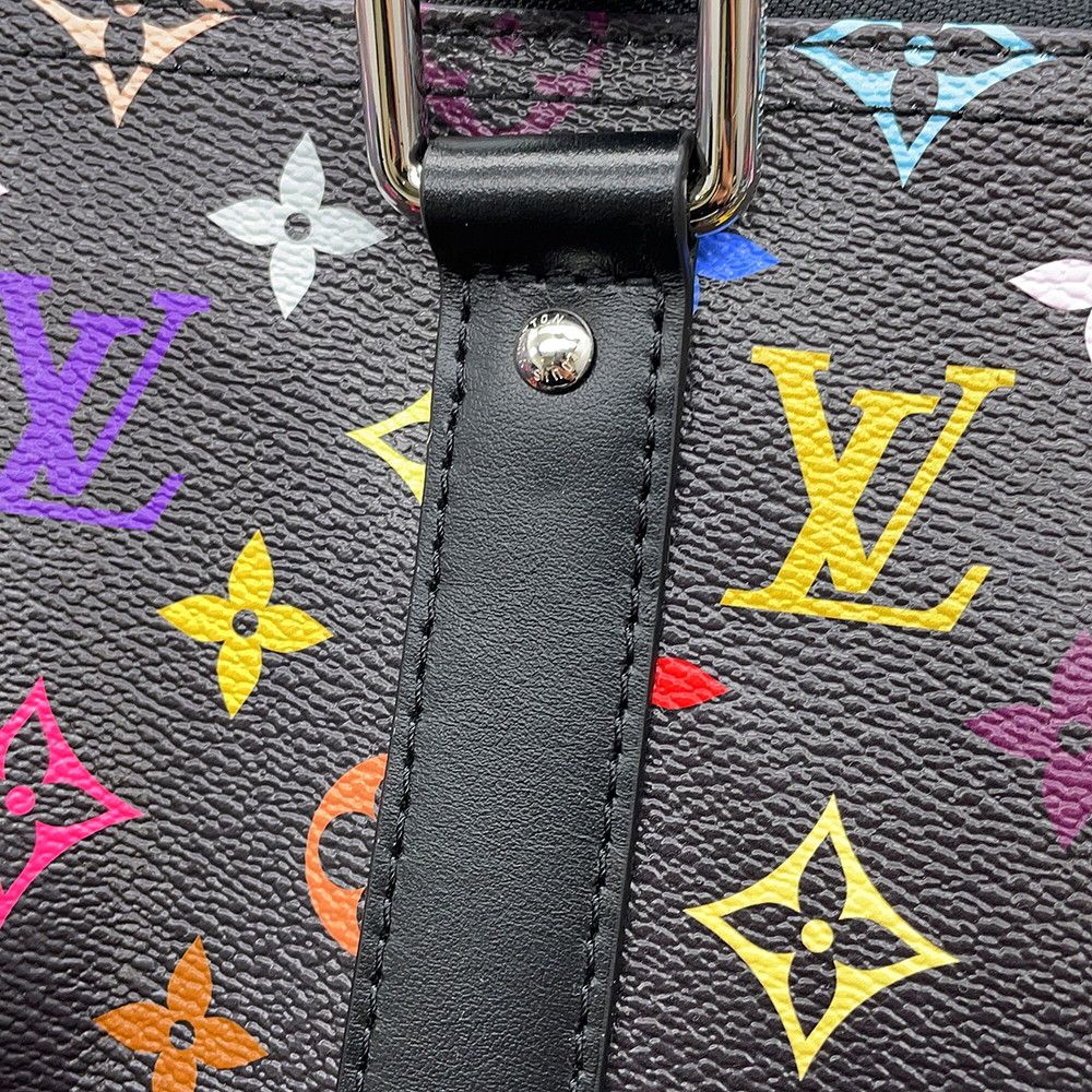 Louis Vuitton Boston Bag Monogram Multicolor LV TM Keepall Bandouliere 50 — view 5