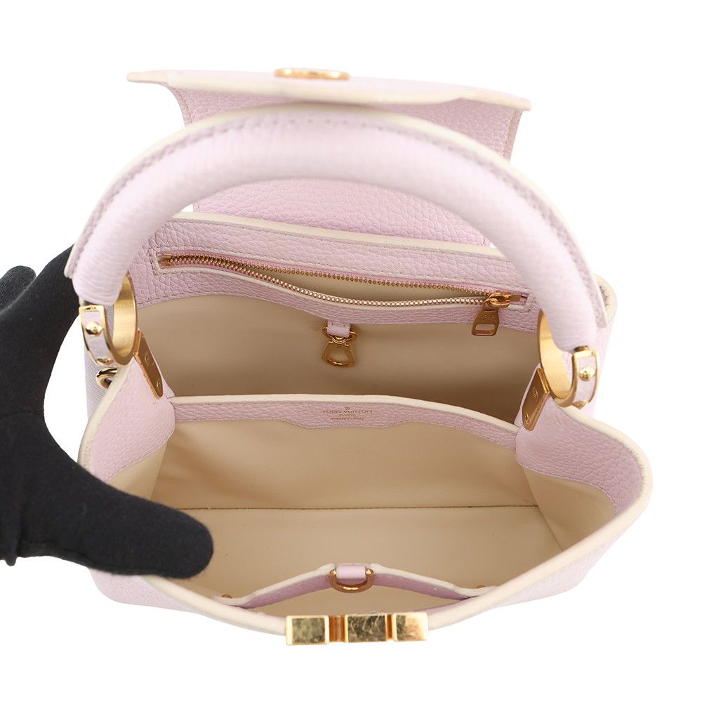 Louis Vuitton Handbag Taurillon Leather Capucines BB Bag 2-Way — view 6