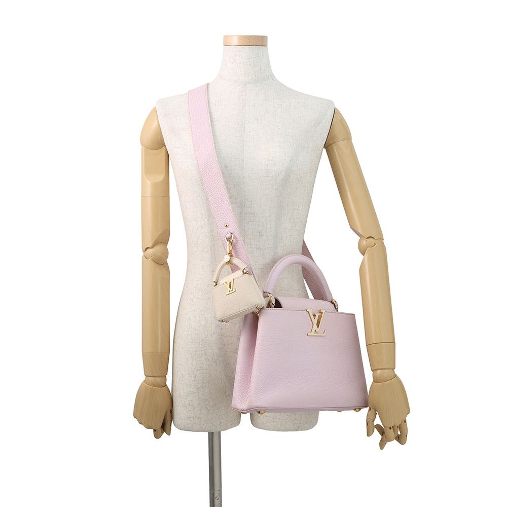 Louis Vuitton Handbag Taurillon Leather Capucines BB Bag 2-Way — view 4
