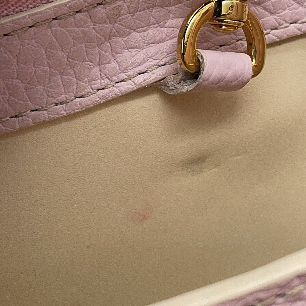 Louis Vuitton Handbag Taurillon Leather Capucines BB Bag 2-Way — view 8