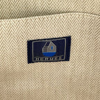 Hermes Backpack les Cabanes Embroidery Tricolor — view 8