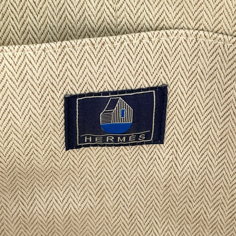 Hermes Backpack les Cabanes Embroidery Tricolor — view 8