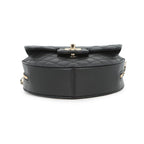 Chanel Chain Shoulder Bag Quilted Heart — view 3