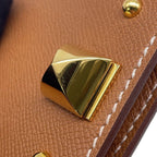 Hermes Card Case Medallion Gold Vo Madame — view 6