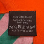 Hermes Shawl Carre 140 Jean Cashmere Silk Scarf — view 6