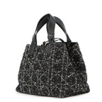 Dior Handbag Cannage Toujour Tweed Black — view 2