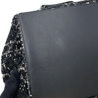 Dior Handbag Cannage Toujour Tweed Black — view 7