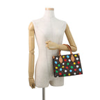 Louis Vuitton Handbag Monogram Painted Dot LV YK On The Go PM 2-Way Shoulder — view 4