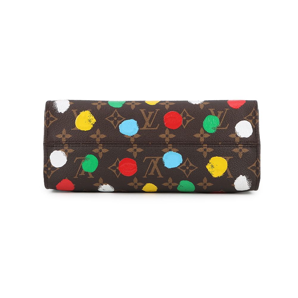 Louis Vuitton Handbag Monogram Painted Dot LV YK On The Go PM 2-Way Shoulder — view 3