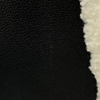 Louis Vuitton Handbag Shearling Calf Leather on My Side MM 2-Way Black — view 9