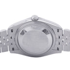 Rolex Datejust 36 SS 18k White Gold Watch Silver Dial VI IX Diamond — view 3