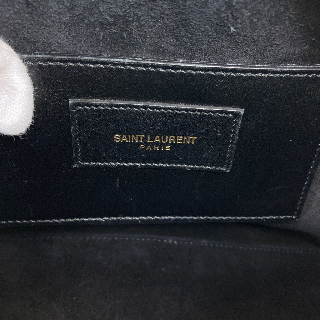 Saint Laurent Yves Baby Duffle 2-Way Handbag Leather — view 6