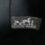Hermes Sac Fourre Tout MM Silver Handbag Canvas — view 6