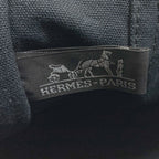 Hermes Sac Fourre Tout MM Silver Handbag Canvas — view 6