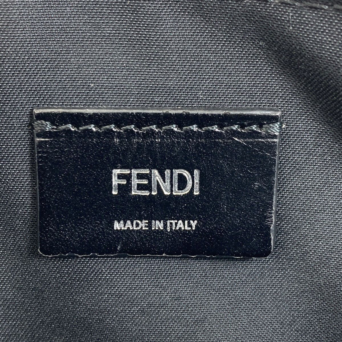 Fendi Diagonal Camera Case Shoulder Bag Leather — view 6