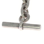 Hermes Vintage Chaine D'ancre MM Silver Necklace Cursive — view 6