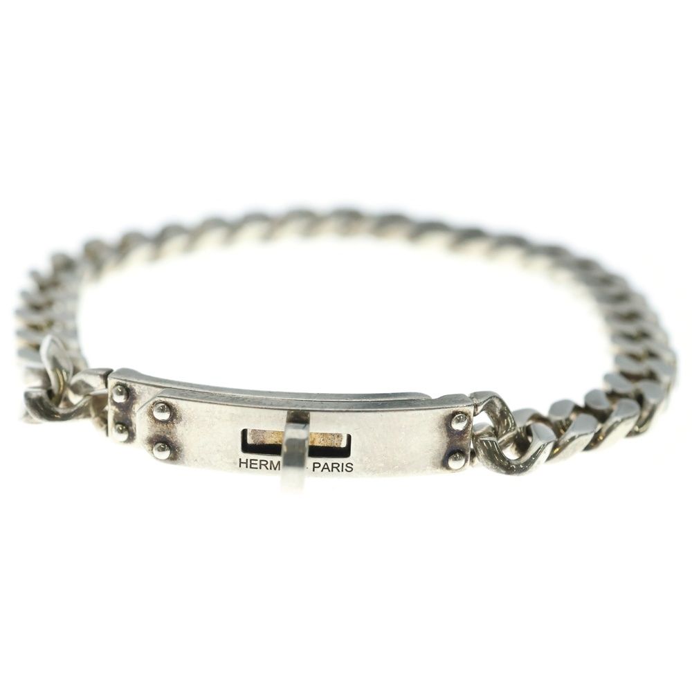Hermes Kelly Gourmet TPM Bracelet Silver — view 5