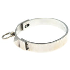 Hermes Collier de Chien Bangle Bracelet Silver — view 4