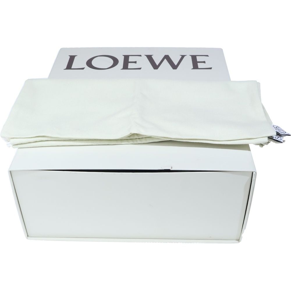 Loewe Terra Rubber Chelsea Booot Side Gore Leather Boots Black — view 6