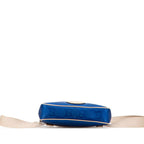Gucci GG Nylon Off the Grid Belt Bag Blue Beige — view 3