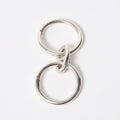 Hermes Chaine D'ancre Key Ring Key Chain Silver Key Holder