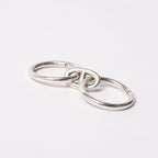 Hermes Chaine D'ancre Key Ring Key Chain Silver Key Holder — view 3