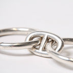 Hermes Chaine D'ancre Key Ring Key Chain Silver Key Holder — view 2