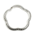 Chanel 18k White Gold Camellia Diamond Ring 48