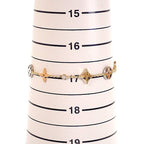 Louis Vuitton Monogram Idylle Bracelet 18k Yellow Gold 18k Pink Diamond — view 9