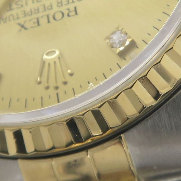 Rolex Datejust Watch Yellow — view 8