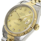 Rolex Datejust Watch Yellow — view 7