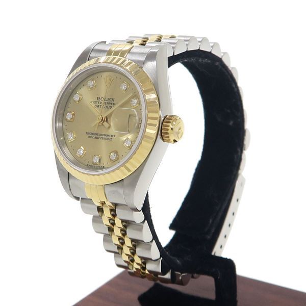 Rolex Datejust Watch Yellow — view 2