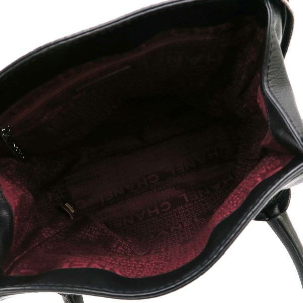 Chanel Caviar Chocolate Tote — view 2