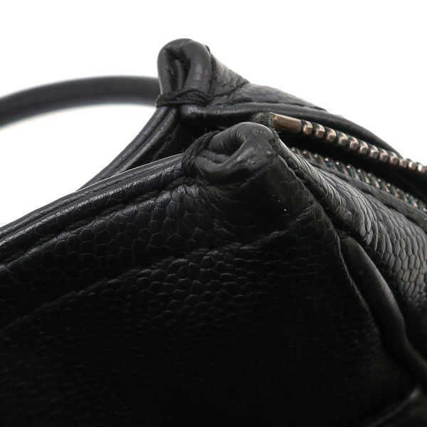 Chanel Caviar Chocolate Tote — view 9
