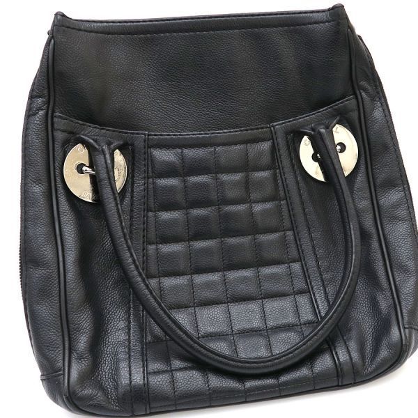 Chanel Caviar Chocolate Tote — view 7