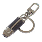 Louis Vuitton Porte Cles Whistle Key Holder Metal Black Monogram Eclipse Key — view 2