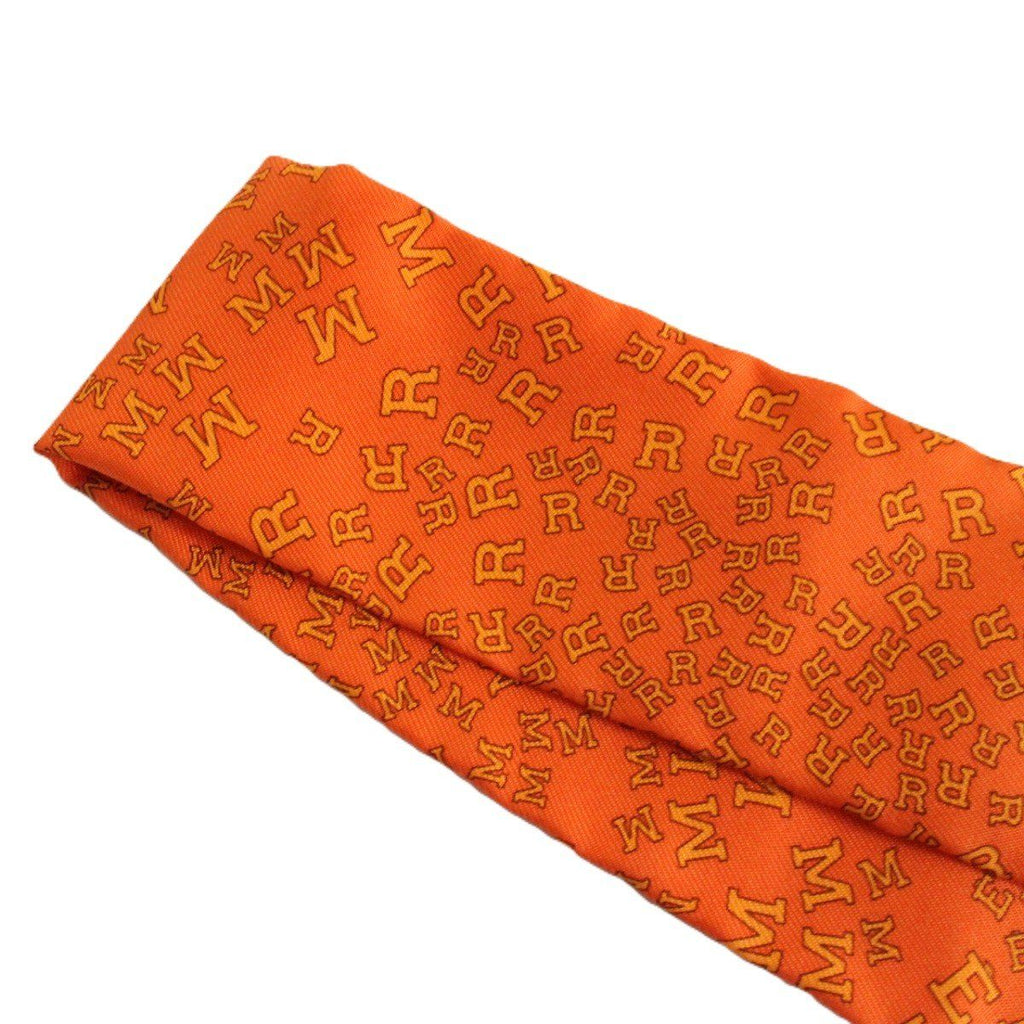 Hermes Twilly Alphabet Silk Orange — view 3