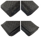 Bottega Veneta Intrecciato Brown Dark Leather Wallet — view 4