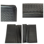 Bottega Veneta Intrecciato Brown Dark Leather Wallet — view 7