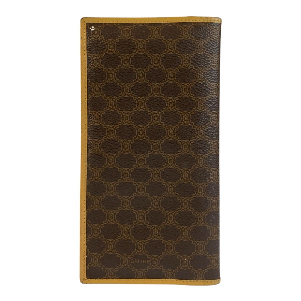 Celine Macadam Brown Wallet Billfold — view 2