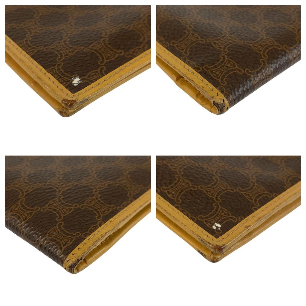 Celine Macadam Brown Wallet Billfold — view 5