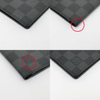 Louis Vuitton Card Case Organizer de Poche Damier Graphite Leather — view 5