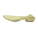 Bottega Veneta Ballet Shoes Flat Square Toe Leather 36.5 White — view 2
