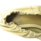 Bottega Veneta Ballet Shoes Flat Square Toe Leather 36.5 White — view 8