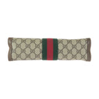Gucci Vintage Beige Brown GG Plus Leather Clutch — view 9