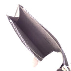 Louis Vuitton Coin Card Holder Case Purse Taigarama Gray Silver Cashless — view 8